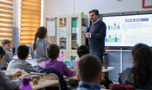 Bucalı çocuklara sıfır atık eğitimi