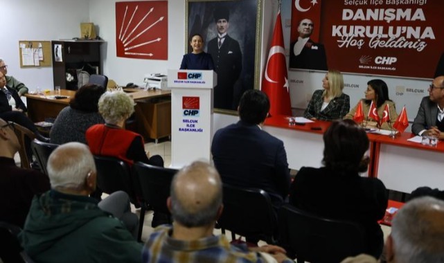 CHP Efes Selçuk İlçe Örgütü’nde Danışma Kurulu Toplantısı Yapıldı