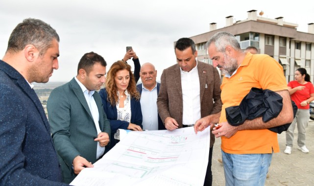 Çiğli’de Yeşil Dönüşüm Sürüyor: Atatürk Mahallesi’ndeki Parkta Sona Doğru