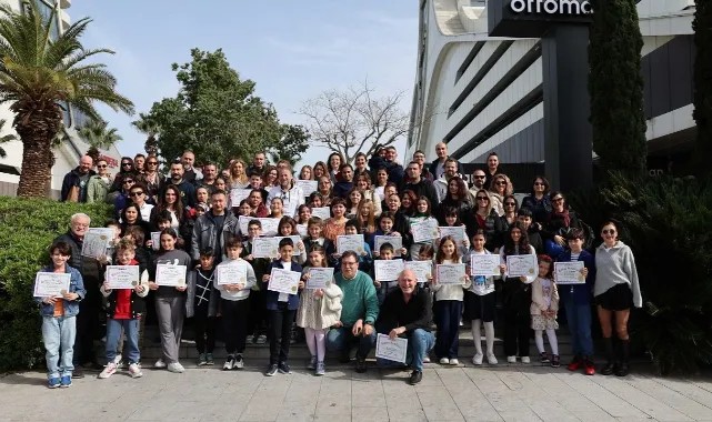 Folkart Academy’nin çocuk mezunları