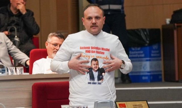 Gaziemir Belediye Meclisinde Ana Gündem: DMD Hastası Giray