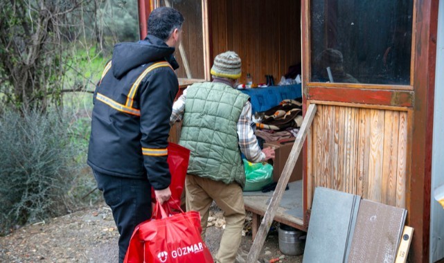 Güzelbahçe'de 350 aileye 3 milyonluk ramazan desteği