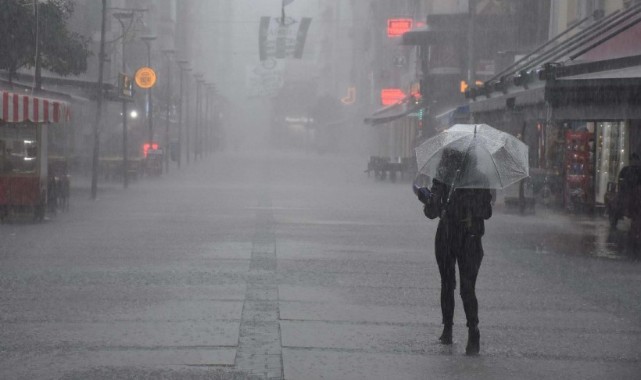 İzmir için 'sağanak' uyarısı
