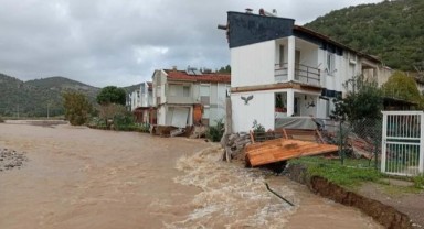Karaburun Belediye Başkanı İlkay Erdoğan: DSİ barajın kapaklarını açtı, dere yatağı taştı