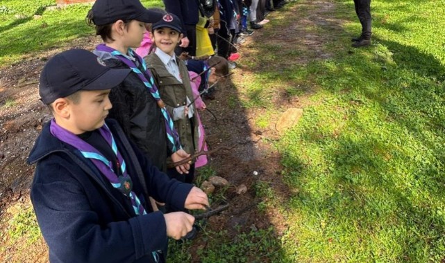 Karşıyakalı izciler doğa harikası Yamanlar’da buluştu