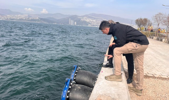 Alsancak’ta yağmur suları artık doğrudan denize ulaşacak