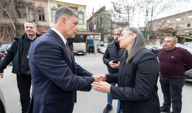 Başkan Tugay’dan Gümüştekin’e ziyaret