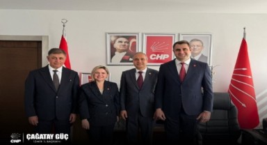 Başkan Tugay ve İl Başkanı Güç'ten Genel Merkez ziyaretleri