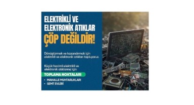 Bayraklı’da Elektronik Atıklar Çöpe Gitmiyor