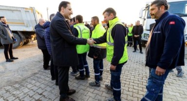 Bayram öncesi Balçova’da dayanışma tablosu: Başkan yiğit emekçilerle buluştu