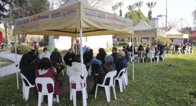Bornova’da can dostlara büyük destek