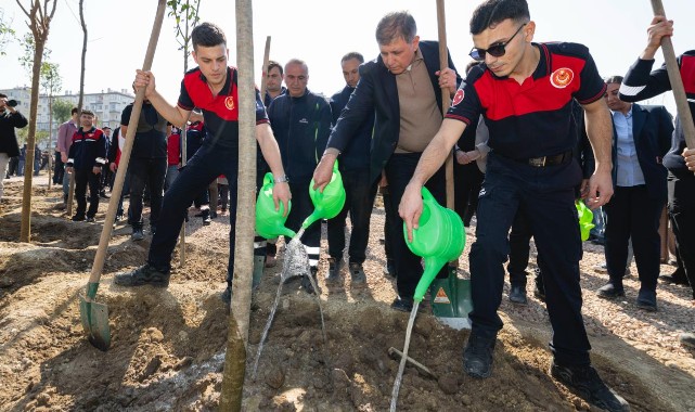 Bornova’ya 8 bin metrekarelik mikro orman