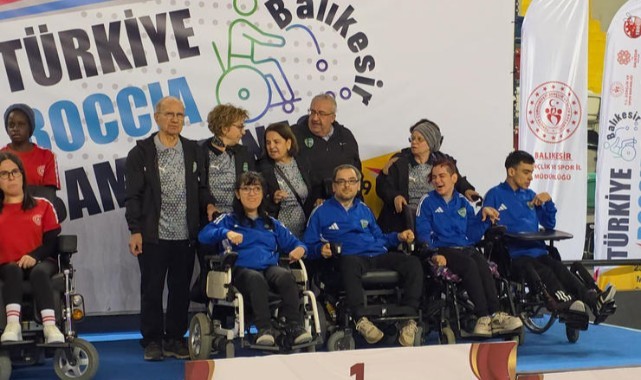 Gaziemir Belediyesi Boccia Takımı yine zirvede