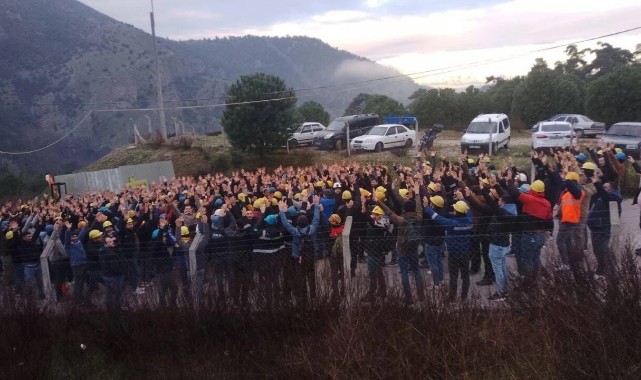Maden işçilerinden Çinli patrona süre... Kınık'ta yüksek gerilim!