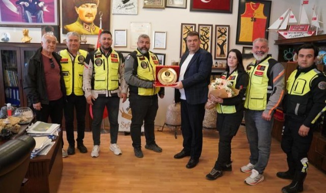 RİEDER Kulübü’nden Başkan İsmail Yetişkin’e teşekkür ziyareti