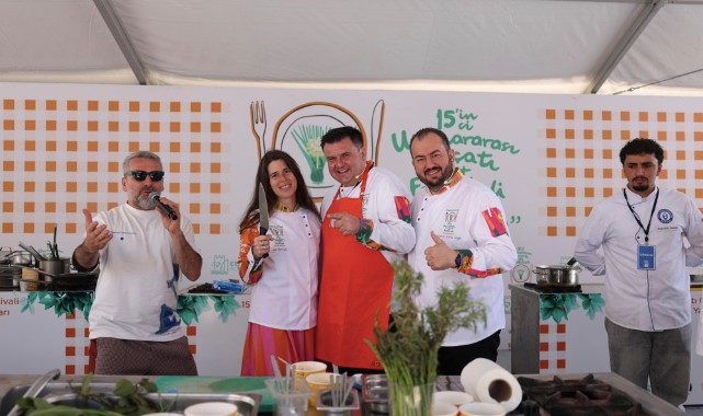 15. Uluslararası Alaçatı Ot Festivali yüz binlerce kişiyi ağırladı