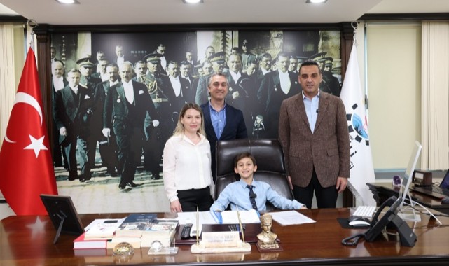 Başkan Yıldız Koltuğunu Geleceğin Büyüklerine Emanet Etti