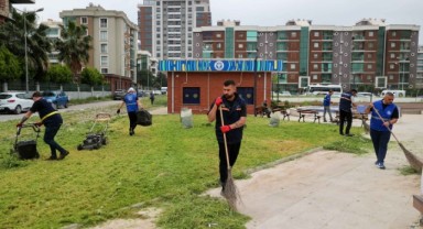 Buca’da bahar temizliği
