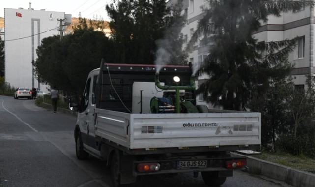 Çiğli’de Sivrisinek ve Haşerelere Karşı Etkin Önlem