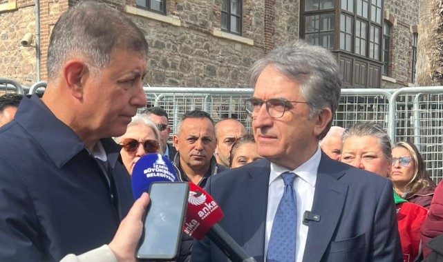 Meslek Fabrikası önünde direniş! Başkan Tugay içeri alınmadı