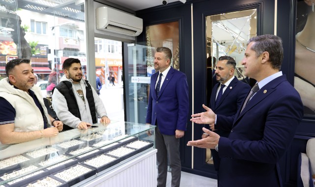 Başkan Duman ve Milletvekili Yücel sokağın sesini dinledi