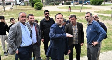 Başkan Eşki'den Yeşilçam Mahallesi’nde sokak sokak inceleme