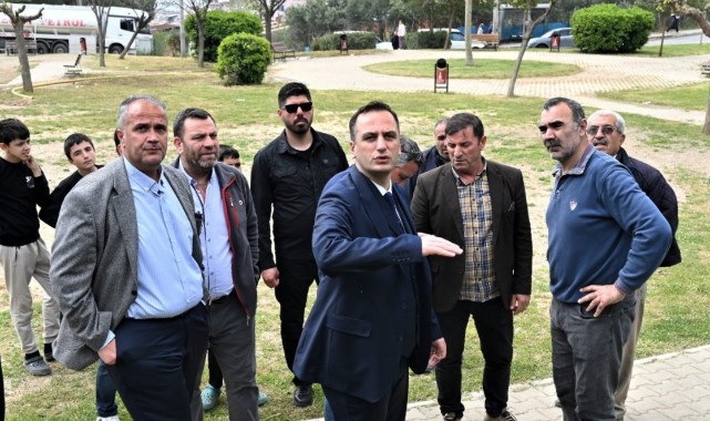 Başkan Eşki'den Yeşilçam Mahallesi’nde sokak sokak inceleme