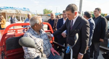 Başkan Tugay Çırpı’da halkla buluştu