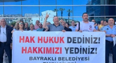 Bayraklı'da uzlaşı sağlandı! Yapılacak eylemler askıya alındı