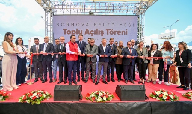 CHP Lideri Özel, Bornova’da üç önemli projeyi hizmete açtı