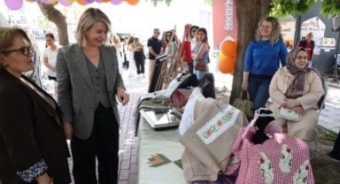 Çiğli’de Kadınların El Emeği Sergisi Göz Doldurdu