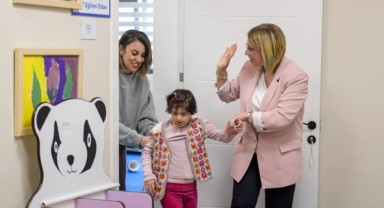 İzmir’de özel çocuk anneleri mutlu