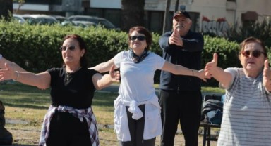 Konaklılar açık havada sporu çok sevdi