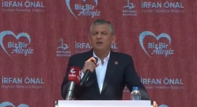 Özgür Özel Erdoğan'a Bayraklı'dan seslendi: 
