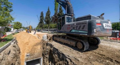 Tire’de altyapı yenileniyor, caddeler modernleşiyor