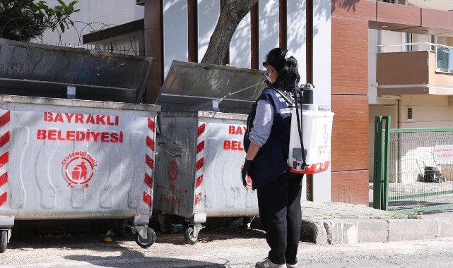 Bayraklı’da yaz boyunca ilaçlama seferberliği