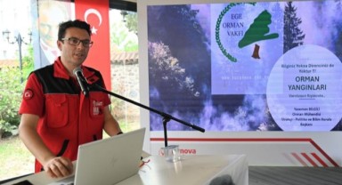 Bornova’da orman yangınlarının nedenleri ve çözüm yolları masaya yatırıldı