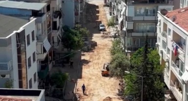 Çamlıca Sokak’ta yol yenileme ve altyapı çalışmaları hız kesmeden sürüyor