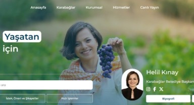 Karabağlar Belediyesi’nin Yeni Web Sitesi Hizmete Açıldı