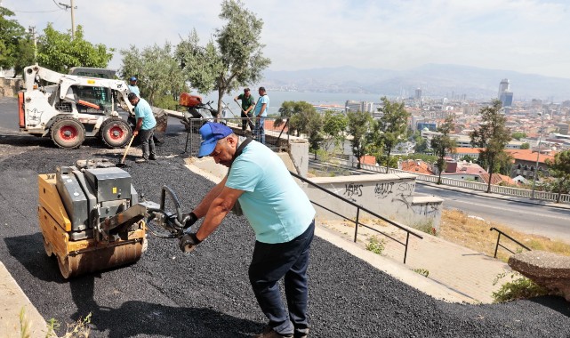 Konak’ta hummalı çalışma: 5 mahallede 24 sokak aynı anda yenileniyor