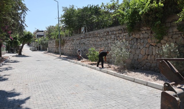 Urla’da asfalt seferberliği altyapı büyük ölçüde tamamlandı, yollar yenileniyor