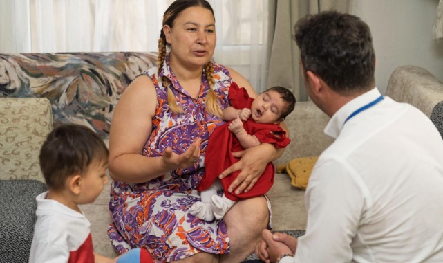 Anneye yalnız değilsin, bebeğe hoş geldin desteği
