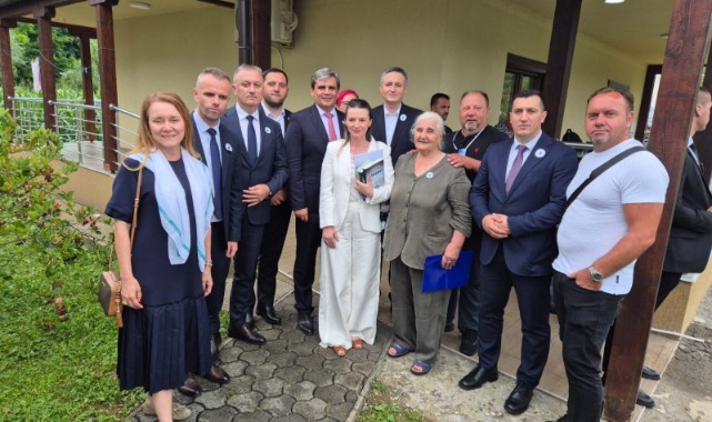 Başkan Mutlu, Bosna Hersek’te Srebrenitsa’nın acısına ortak oldu