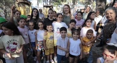 Başkan Mutlu Macera Parkı’nda çocuklarla bir araya geldi