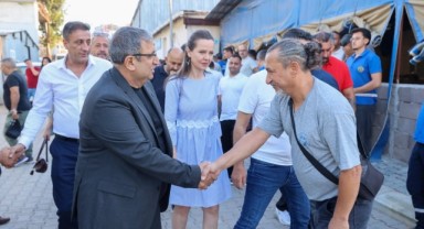 Başkan Vekili Benzer, mesaiye Park Bahçeler şantiyesinde başladı