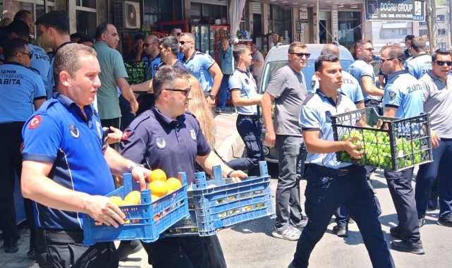 Bayraklı’da kamusal alan işgallerine ortak denetim