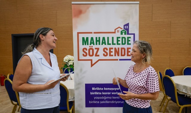 Büyükşehir'in o projesinde: Söz, mahalle sakinlerinde