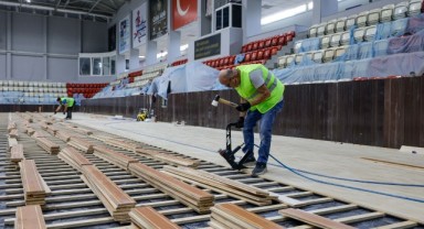 Celal Atik Spor Salonu FIBA standartlarına kavuşuyor