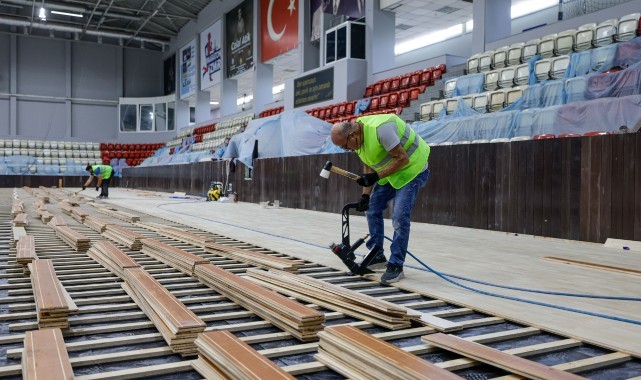 Celal Atik Spor Salonu FIBA standartlarına kavuşuyor