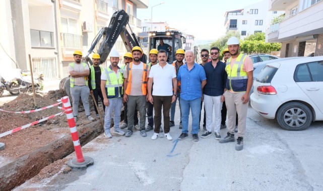 Dikili'de Doğal Gaz Ağı Genişliyor: 5. Etap Çalışmaları Hız Kesmeden Başladı